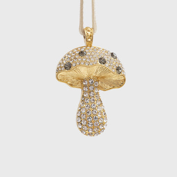 Mushroom hanging ornament