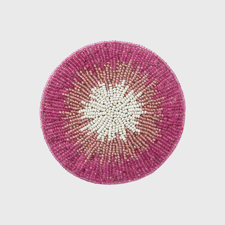 Ombre coasters, pink