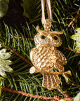 Owl hanging ornament