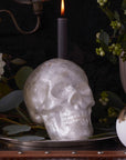 Capiz skull, pearl