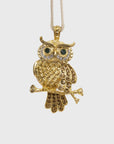 Owl hanging ornament